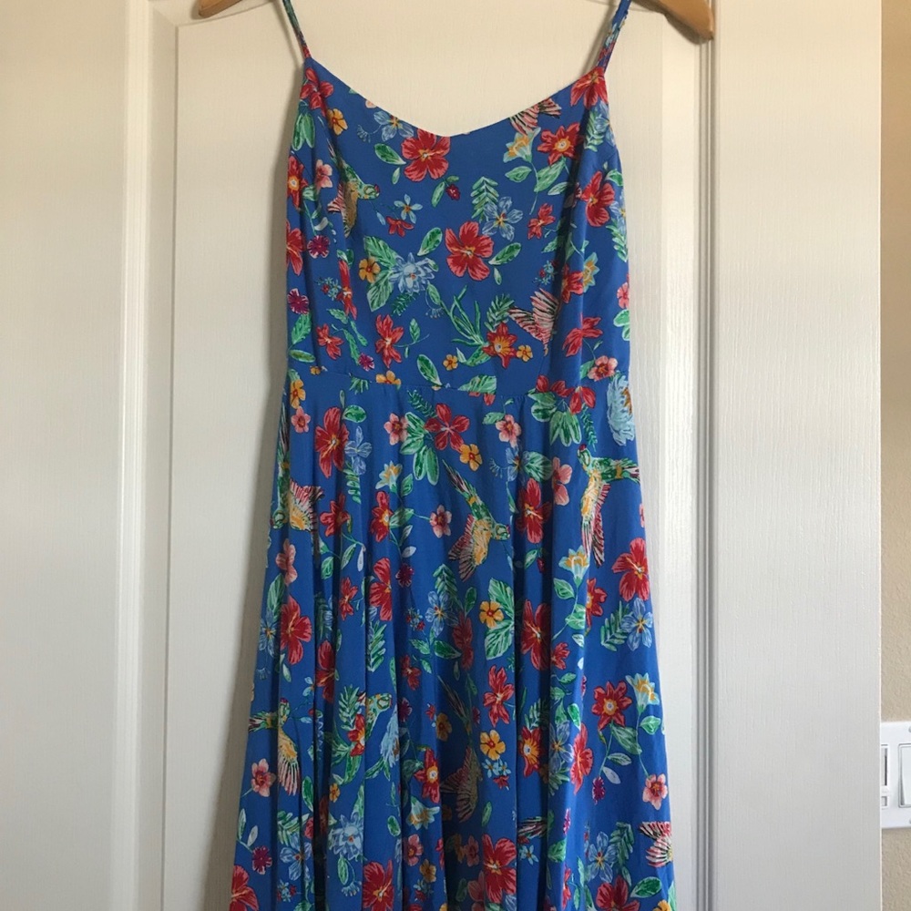 Floral Blue dress
